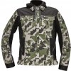 Cerva Maskáčová montérková bunda s kapucňou Neurum Camouflage tmavá olivová
