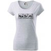 Periodická tabulka - Nasrat - Dámske tričko Pure - 2XL ( Svetlosivý melír )