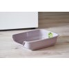 Trixie WC s výrezom z recyklovaneho plastu pre mačiatka NUNO sivobéžová 28x 9 x 36 cm, Trixie