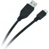 Libox USB-A - microUSB USB kábel 3 m čierny (LB0012)