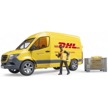 Bruder 2671 Mercedes-Benz Sprinter DHL s řidičem a příslušenstvím