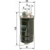 Palivový filter N6374 BOSCH 0450906374