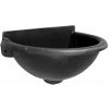Vanička umývadla L/45 465x240x320mm, čierna, liatinová