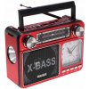 Sieťovo-batériové rádio AM, FM, SW Meier M-35BT