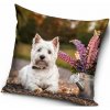 Carbotex · Obliečka na vankúš Westík - West highland white teriér - 40 x 40 cm