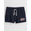 GAP Detské teplákové kraťasy s logom Tmavomodrá XS