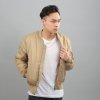 Urban Classics Basic bomber jacket Beige