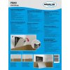 Aqualine Magnetické dvierka pod obklady 250x330 PD203