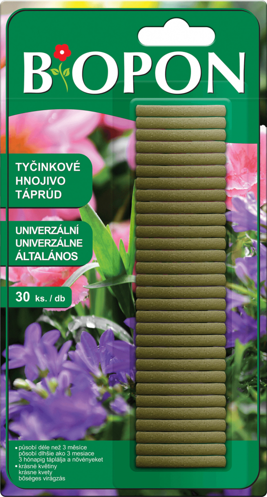 Biopon Univerzální hnojivové tyčinky 30 ks