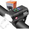PREDNÉ SVETLO NA BICYKEL LTC 2x LED T6 1000LM NABÍJATEĽNÉ USB HLINÍKOVÉ