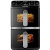 Fritéza teplovzdušná Philips Airfryer Dual Basket 4000 series 10 l, NA461/00 čierna
