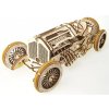 Ugears 3D drevené mechanické puzzle U9 Auto (Grand Prix) UG70035