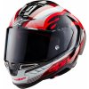Přilba SUPERTECH R-10 TEAM, ALPINESTARS (karbon/červená/bílá, vel. M)