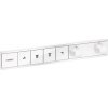 Hansgrohe RainSelect Termostatická batéria pre 4 vývody, biela matná 15382700