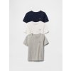 GAP Baby T-Shirt Brannan 3 pcs Boys modrá biela šedá