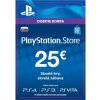 PlayStation Store predplatená karta 25 €