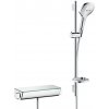 Hansgrohe Raindance Select E - Sprchový set 120 s termostatom Ecostat Select, 3 prúdy, chróm - 27038000
