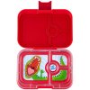Yumbox - veľkosť Panino - desiatový bento box, farba Wow Red (Dinosaurus)