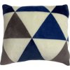 Home Elements Obliečka na vankúš 40x40 cm, mikroplyš trojuholníky
