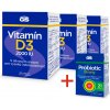GS Vitamín D3 2000 IU, 3× 90 kapsúl