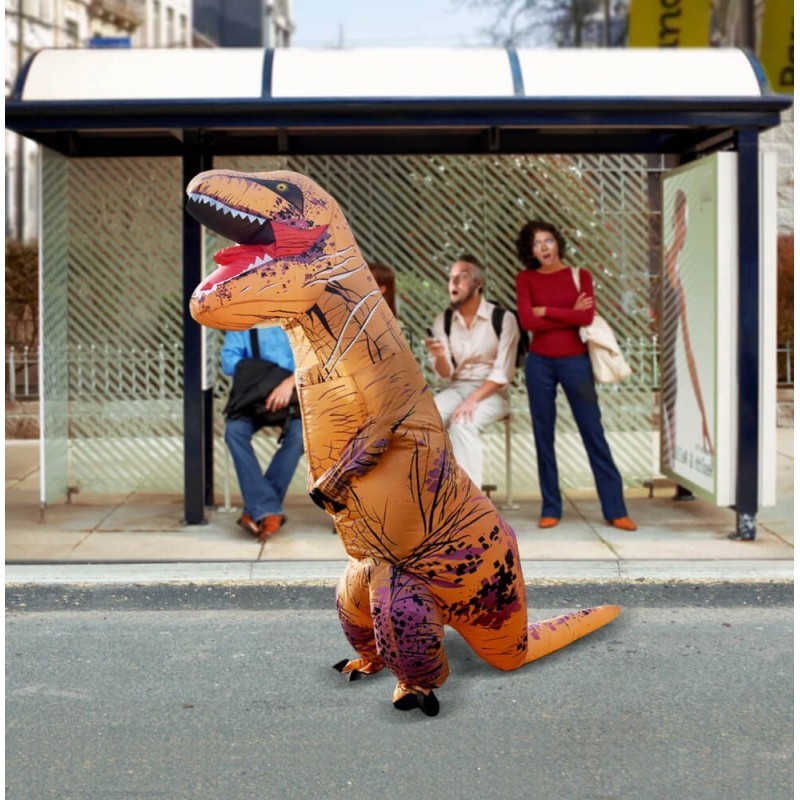 04425 DR nafukovací dinosaurus T-REX