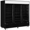 Tefcold Chladiaca skriňa presklené dvere - 1436 L - čierna - LGC7500B | TEFCOLD
