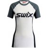 Dámske tričko Swix RaceX Classic SS Bright White/Dark Fog M