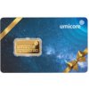 Umicore zlatý zliatok gift card 2,5 g