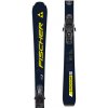 Zjazdové lyže Fischer RC4 SUPERCOMP SLR + RS 10 SLR Čierna,Žltá,Biela