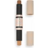 Makeup Revolution Fast Base obojstranná kontúrovacia tyčinka Dark 2 x 4,3 g