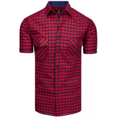 Pánská károvaná košeľa modro-červená (kx0961) white od 20 € - Heureka.sk