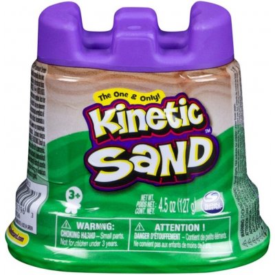 Spin Master kinetický piesok vo formičke zelená 127 g