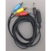 PremiumCord Kabel S-video+sjack3.5