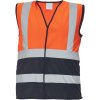 Cerva Lynx Duo Reflexná vesta 03030115 oranžová/čierna L