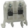 Svorka radová 10/6mm2 (61A/800V) biela - RS 10/0 (SEZ DK)