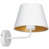 Luminex | Nástenná lampa ARDEN 1xE27/60W/230V biela/zlatá | LU3455
