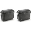 ALA36BPACK2 pravý + ľavý kufor GIVI Trekker ALASKA celohliníkový čierny (bočný), objem 2x36 ltr.