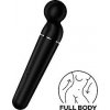Satisfyer Planet Wand-er (Black), luxusná masážna hlavica