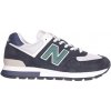 Pánska voľnočasová obuv New Balance, ML574DVB čierna,biela,zelená, 40 EU