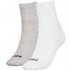 Dámske členkové bavlnené ponožky Puma HEART LOGO SHORT CREW (2 PAIRS) W biele 938188-01 - 35-38