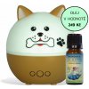 Aróma difuzér s detským motívom Airbi PET - woof (pes) + esenciálny olej Airbi EUKALYPTUS
