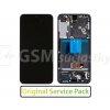 LCD Displej + Dotykové sklo + Rám Samsung Galaxy S22 - originál Farba: Phantom black