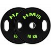 HMS TOG10 sada pogumovaných olympijských kotoučů 50 mm 2 x 10 kg