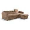 Rozkladacia rohová sedacia súprava do L BEJA, béžová, pravá, s úložným priestoro PR0007 + záruka 3 roky zadarmo + záruka 3 roky zadarmo