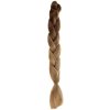 Soulima 23579 Kanelové syntetické vrkôčiky ombre blond 23579