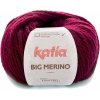 Katia Big Merino 24 Burgundy Red Pletacia priadza