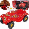 BIG auto Bobby Car Classic Led červené so svietiacou karosériou a klaksónom