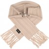 ŠÁL KARL LAGERFELD K/ESSENTIAL CABLE KNIT SCARF HUMUS