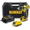 DeWalt DCD732D2 AKU vŕtací skrutkovač 14,4V, 2x aku Li-Ion 2,0 Ah, 57 Nm