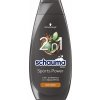 Schauma Men Sports Power posilňujúci šampón na vlasy a telo 400 ml